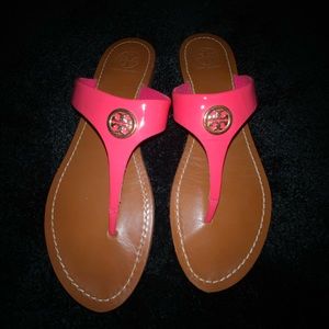 Tory Burch Hot Pink Sandals